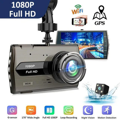 2 in 1 Car Dash Board Camera and Rear Camera